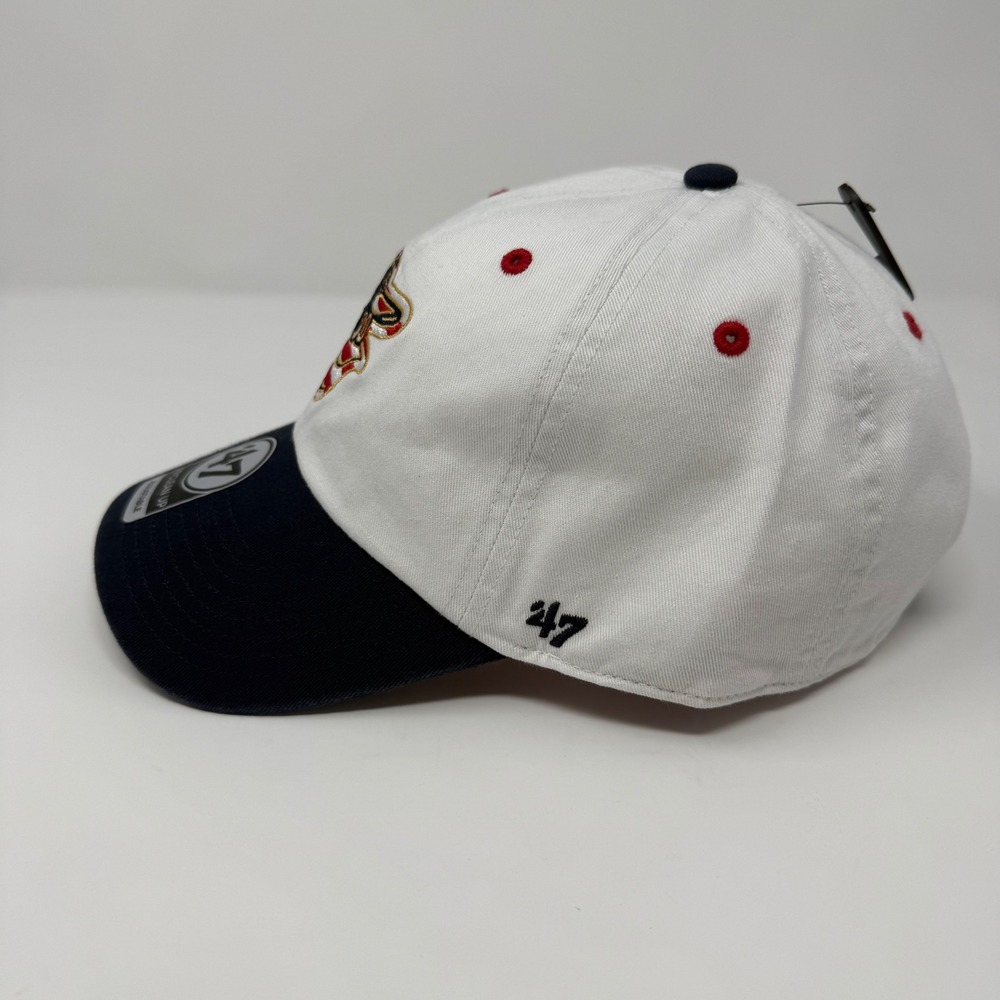 47 Brand Baltimore Orioles Baseball Cap Clean Up Adjustable‎ OSFA Navy Red NEW - Picture 7 of 7